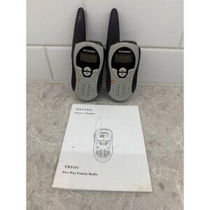 Silvania Two-way radios FRS104 with manual. Pre-owned.